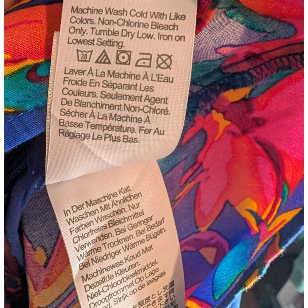J. Crew‎ Tie Back Strappy Top in Tropical Floral Print - 8 - Picture 7 of 10